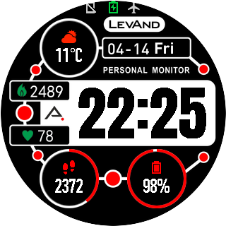 华米跃我Amazfit Pace, Stratos手表表盘