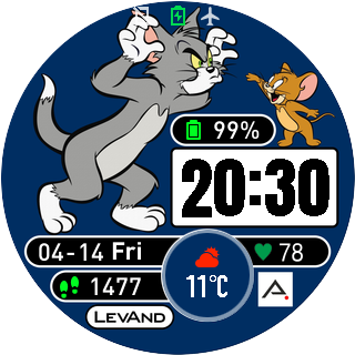 华米跃我Amazfit Pace, Stratos手表表盘