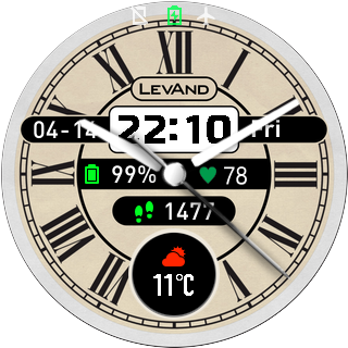 华米跃我Amazfit Pace, Stratos手表表盘