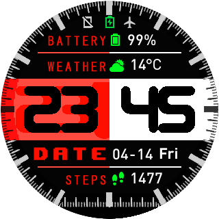 华米跃我Amazfit Pace, Stratos手表表盘