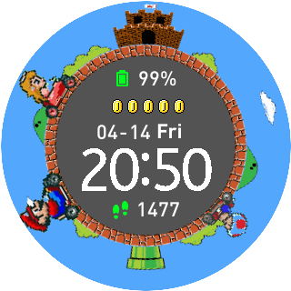 华米跃我Amazfit Pace, Stratos手表表盘