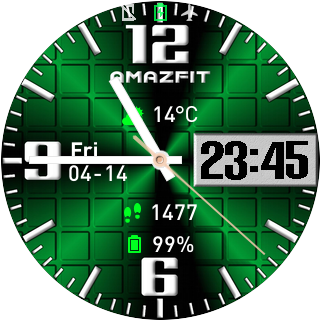 华米跃我Amazfit Pace, Stratos手表表盘