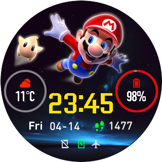 华米跃我Amazfit Pace, Stratos手表表盘