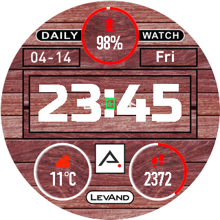 华米跃我Amazfit Pace, Stratos手表表盘