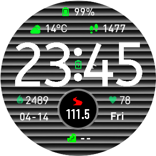 华米跃我Amazfit Pace, Stratos手表表盘
