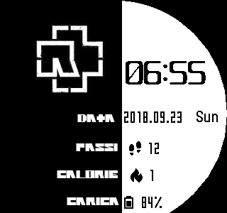华米跃我Amazfit Pace, Stratos手表表盘