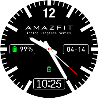 华米跃我Amazfit Pace, Stratos手表表盘