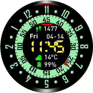 华米跃我Amazfit Pace, Stratos手表表盘
