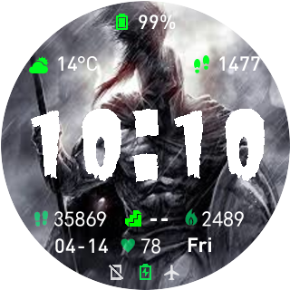 华米跃我Amazfit Pace, Stratos手表表盘