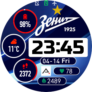华米跃我Amazfit Pace, Stratos手表表盘