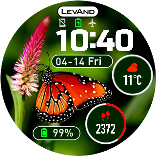 华米跃我Amazfit Pace, Stratos手表表盘