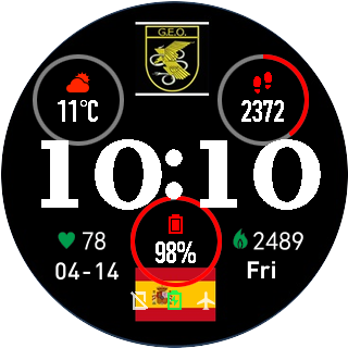 华米跃我Amazfit Pace, Stratos手表表盘
