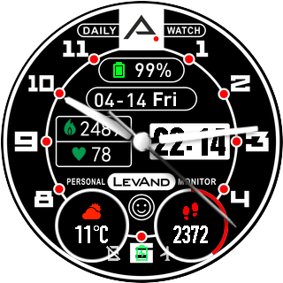 华米跃我Amazfit Pace, Stratos手表表盘