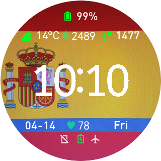 华米跃我Amazfit Pace, Stratos手表表盘