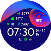 华米跃我Amazfit Pace, Stratos手表表盘