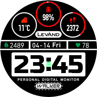 华米跃我Amazfit Pace, Stratos手表表盘
