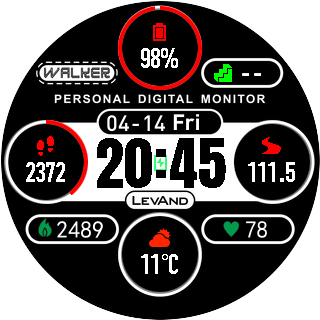华米跃我Amazfit Pace, Stratos手表表盘