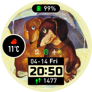 华米跃我Amazfit Pace, Stratos手表表盘