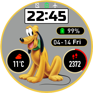 华米跃我Amazfit Pace, Stratos手表表盘