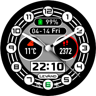 华米跃我Amazfit Pace, Stratos手表表盘
