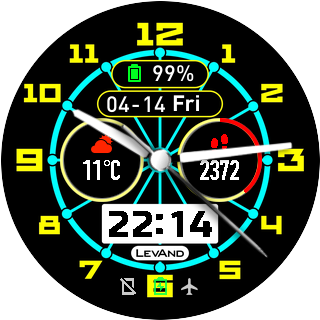 华米跃我Amazfit Pace, Stratos手表表盘
