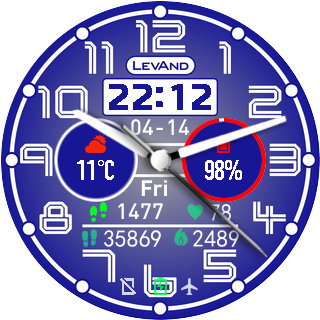 华米跃我Amazfit Pace, Stratos手表表盘
