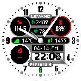 华米跃我Amazfit Pace, Stratos手表表盘