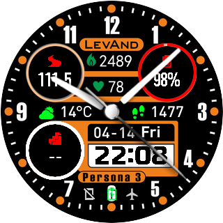 华米跃我Amazfit Pace, Stratos手表表盘