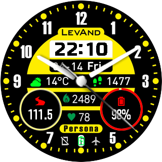 华米跃我Amazfit Pace, Stratos手表表盘