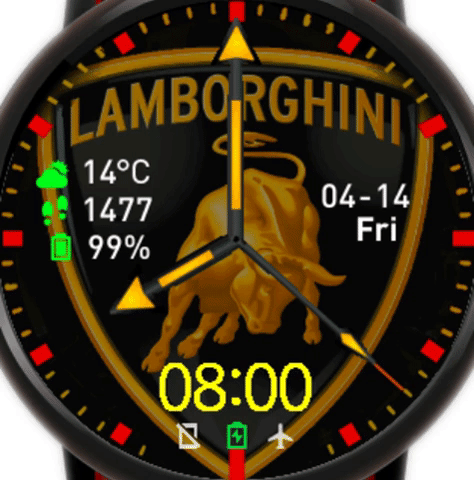 华米跃我Amazfit Pace, Stratos手表表盘