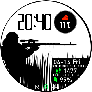 华米跃我Amazfit Pace, Stratos手表表盘