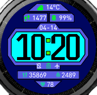 华米跃我Amazfit Pace, Stratos手表表盘