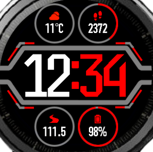 华米跃我Amazfit Pace, Stratos手表表盘