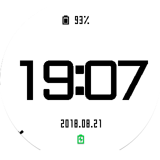 华米跃我Amazfit Pace, Stratos手表表盘