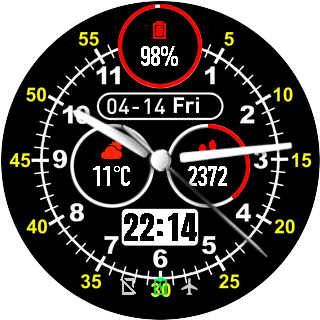 华米跃我Amazfit Pace, Stratos手表表盘