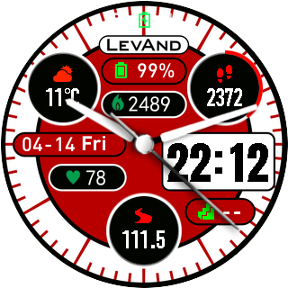 华米跃我Amazfit Pace, Stratos手表表盘