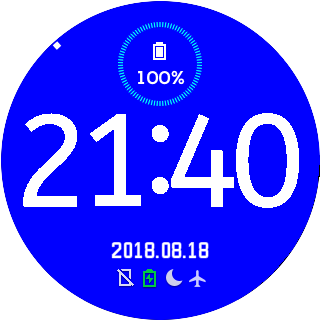 华米跃我Amazfit Pace, Stratos手表表盘
