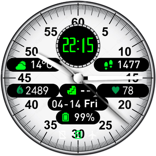 华米跃我Amazfit Pace, Stratos手表表盘