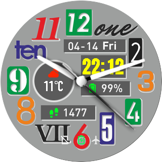 华米跃我Amazfit Pace, Stratos手表表盘