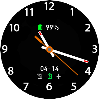 华米跃我Amazfit Pace, Stratos手表表盘