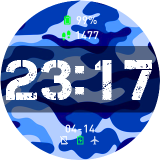 华米跃我Amazfit Pace, Stratos手表表盘