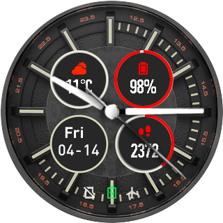 华米跃我Amazfit Pace, Stratos手表表盘