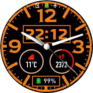 华米跃我Amazfit Pace, Stratos手表表盘