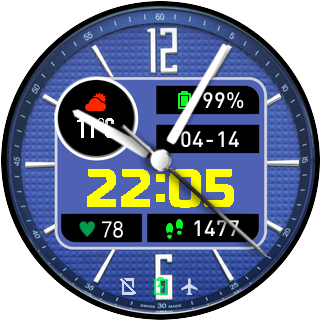 华米跃我Amazfit Pace, Stratos手表表盘