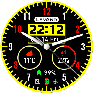 华米跃我Amazfit Pace, Stratos手表表盘