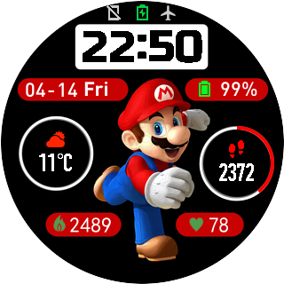 华米跃我Amazfit Pace, Stratos手表表盘