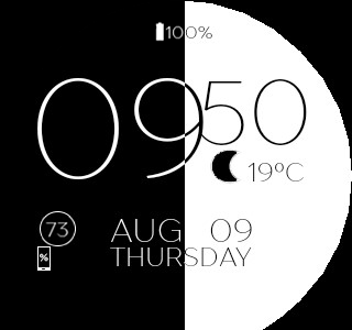 华米跃我Amazfit Pace, Stratos手表表盘