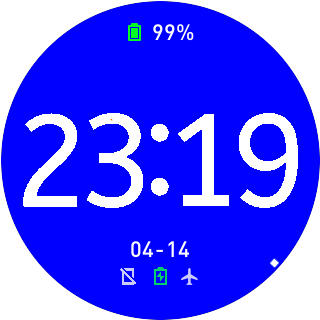 华米跃我Amazfit Pace, Stratos手表表盘