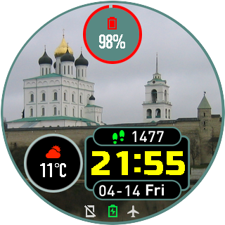 华米跃我Amazfit Pace, Stratos手表表盘