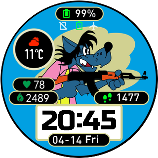 华米跃我Amazfit Pace, Stratos手表表盘